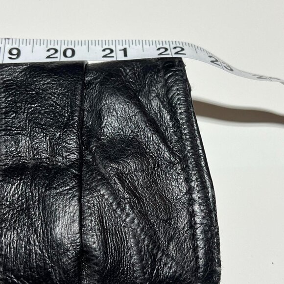 Rare Black Napoline Leather jacket - Picture 7 of 7